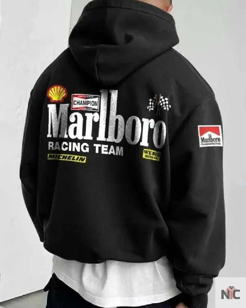 Pullover Marlboro Racing Hoodie Clanton Jacket