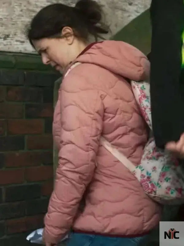 Pushers 2025 Rosie Jones Pink Hooded Jacket Clanton Jacket