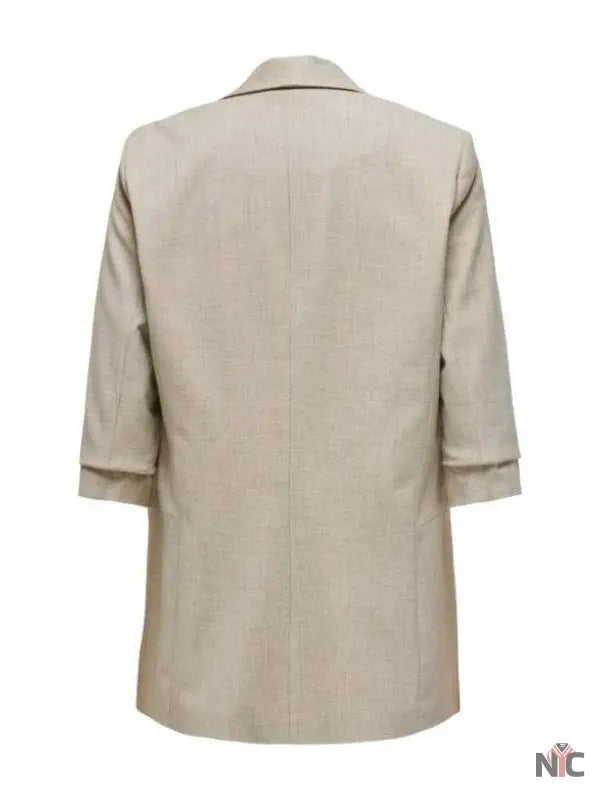 Pushers S01 Jade Asha Grey Ruched Sleeve Blazer Clanton Jacket