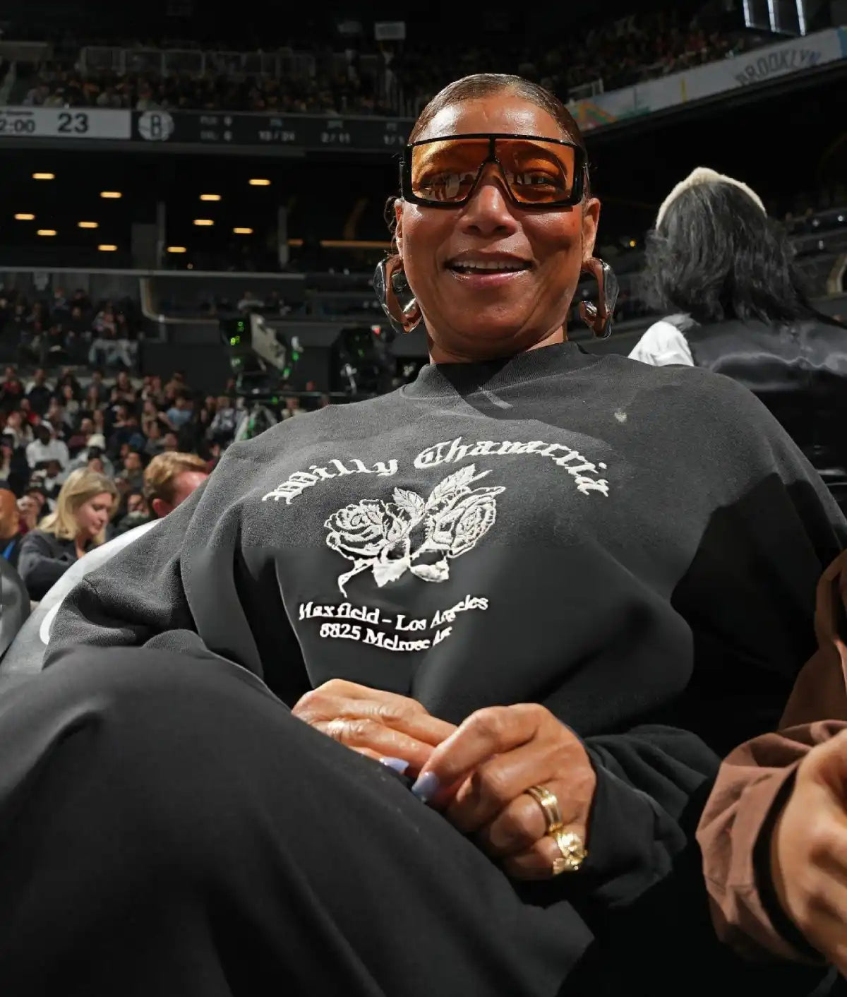 Queen Latifah Philadelphia 76ers v Brooklyn Nets Sweatshirt