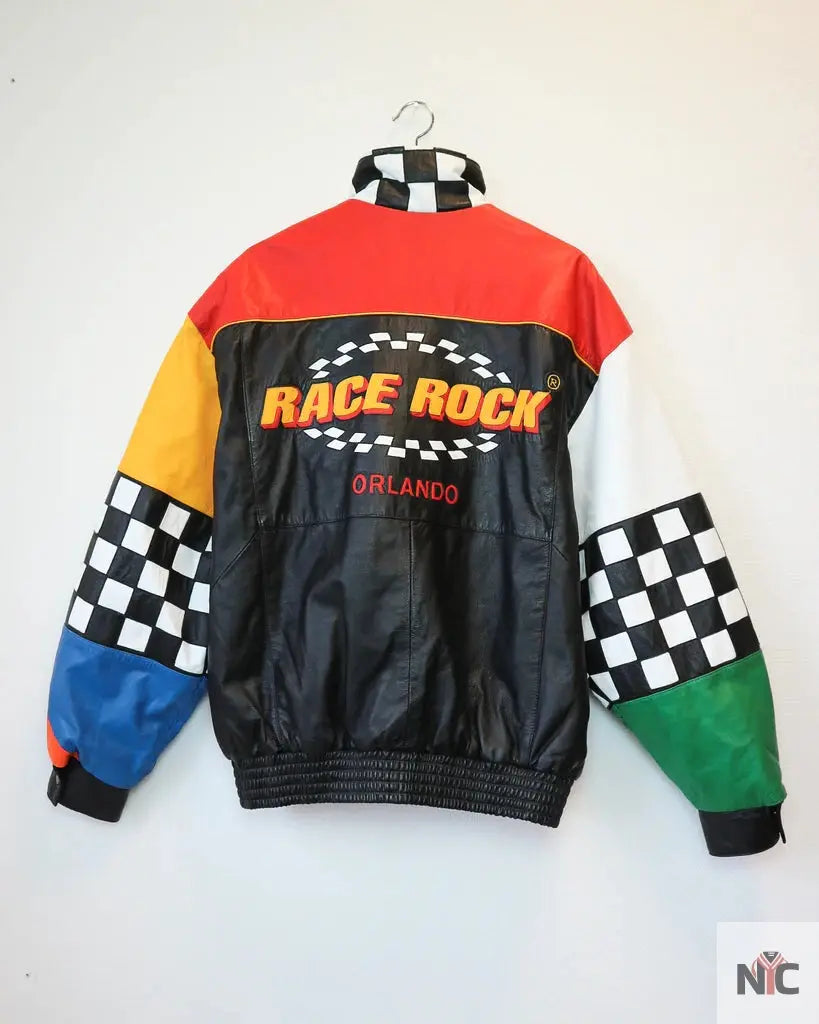 Race Rock Orlando Leather Jacket Clanton Jacket