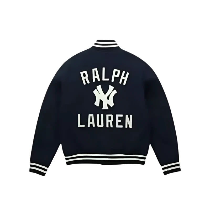 Ralph Lauren Yankees Black Jacket Clanton Jacket