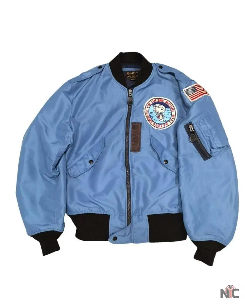 Rare Buzz Rickson’s L2-B Snoopy Astronaut Jacket Clanton Jacket