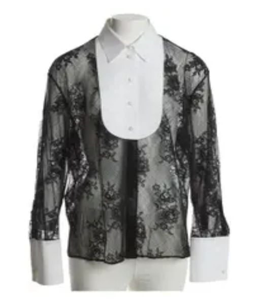 Real Housewives of Miami S07 Marysol Patton Lace Shirt