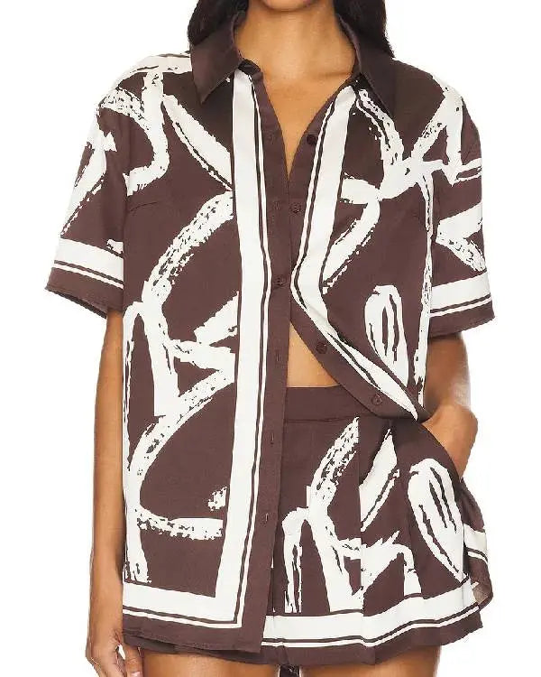 Real Housewives of Salt Lake City S06 Whitney Rose Satin Blouse