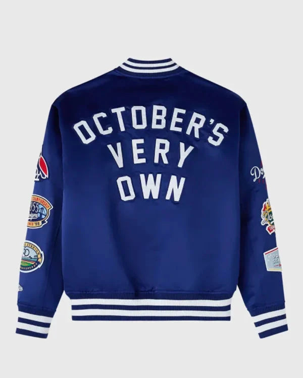 OVO x New Era x MLB Dodgers Varsity Jacket Clanton Jacket