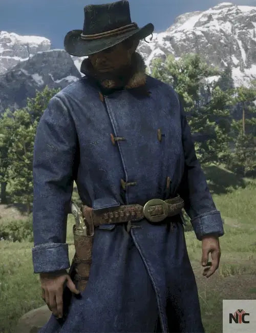Red Dead Redemption 2 Arthur Morgan Gaming Blue Coat Clanton Jacket