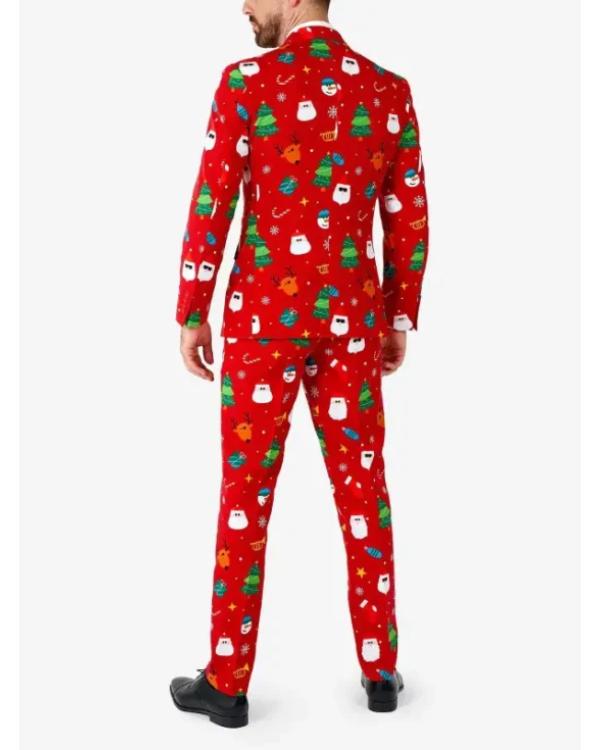 Red Festive Christmas Suit