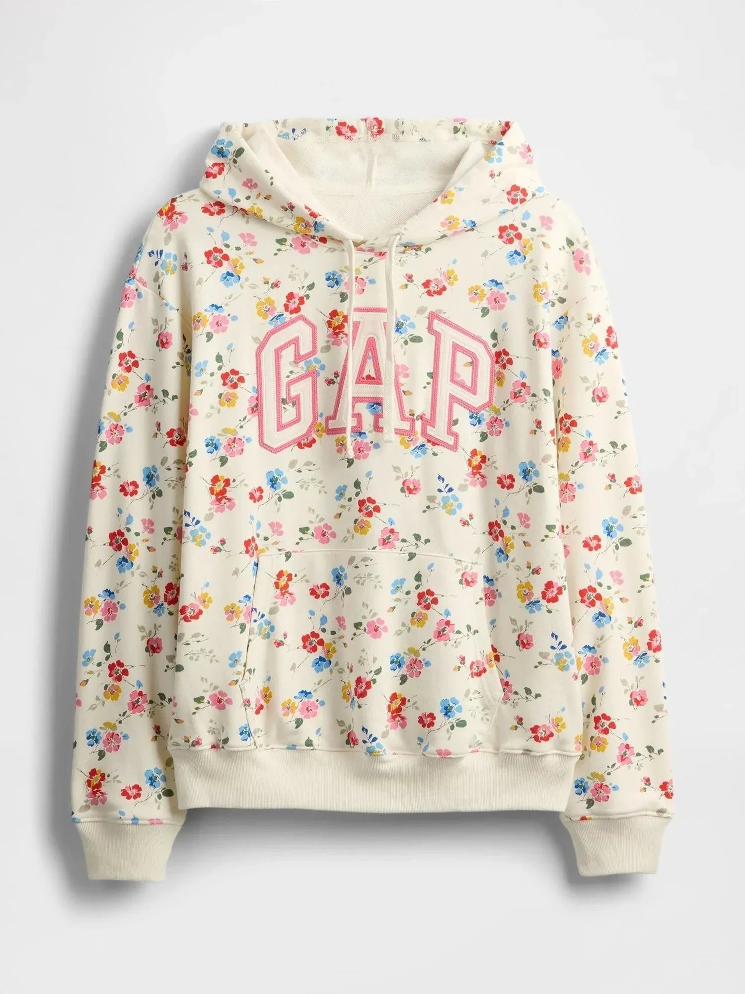 Relaxed Gap Logo Off White Hoodie Clanton Jacket