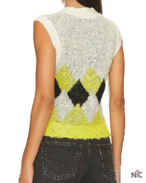 Resident Alien D’Arcy Bloom Sweater Vest Clanton Jacket