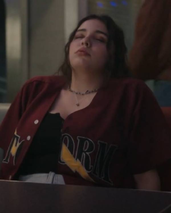 Resident Alien Kaylayla Raine Maroon Storm Jersey Clanton Jacket