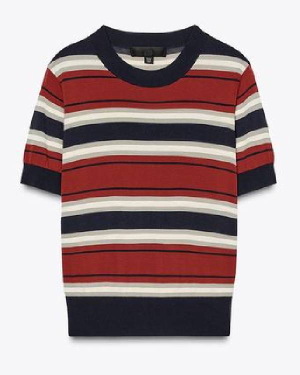 Resident Alien Meredith Hagner Striped Sweater Clanton Jacket