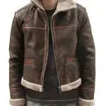 Resident Evil 4 Leon Kennedy Shearling Jacket