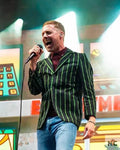 Ricky Wilson Alexandra Palace Park Striped Blazer Clanton Jacket