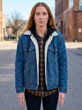 Rock the Block S7 Mina Starsiak Sherpa Denim Jacket WorthVee