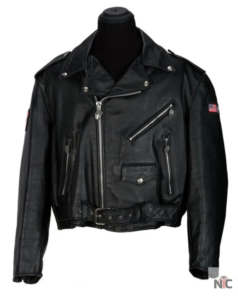 Rolling Stones Steel Wheels Leather Jacket Clanton Jacket