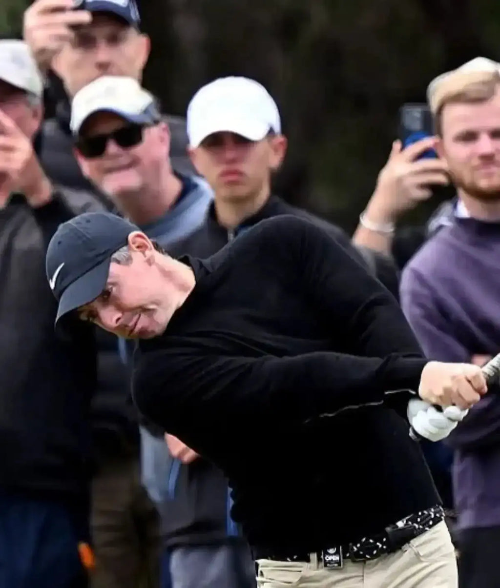 Rory McIlroy Crown Australian Open 2025 Black Sweatshirt