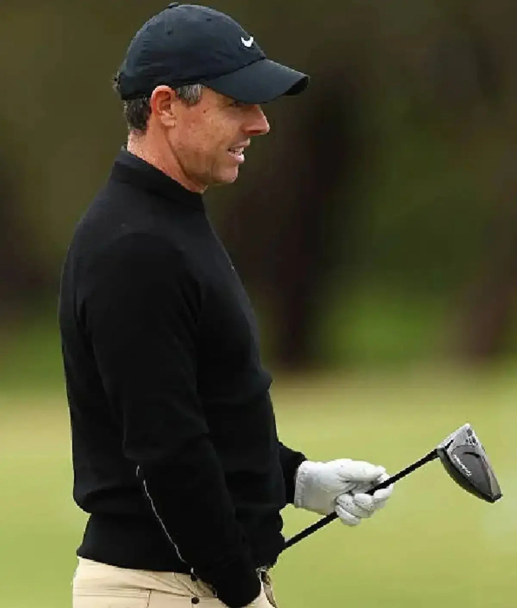Rory McIlroy Crown Australian Open 2025 Black Sweatshirt