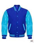 Royal Blue Varsity Jacket Clanton Jacket