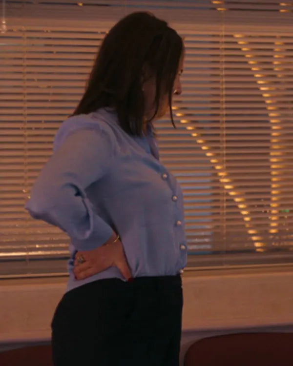 Run Away S01 Ingrid Oliver Blue Blouse