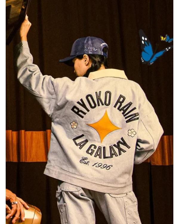 Ryoko Rain x LA Galaxy Denim Jacket