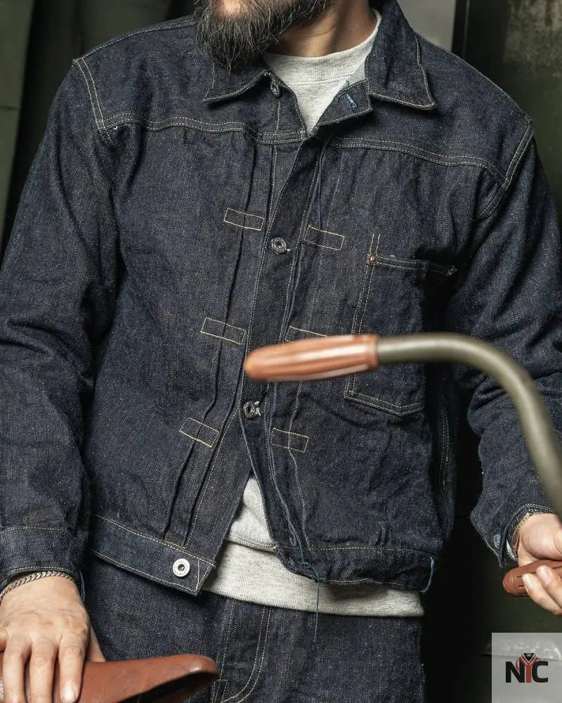 S806XX 1943 War Simplified Model 1st Selvedge Denim Jacket Clanton Jacket
