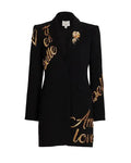 SNL S51Melissa McCarthy Black Sequin Blazer Dress