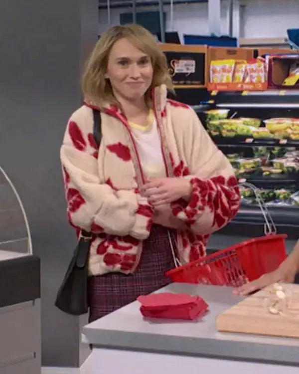 SNL S51 Veronika Slowikowska Floral Zip-Up Jacket