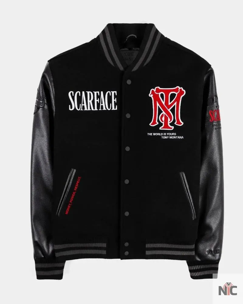 SP x Scarface Varsity Jacket Clanton Jacket