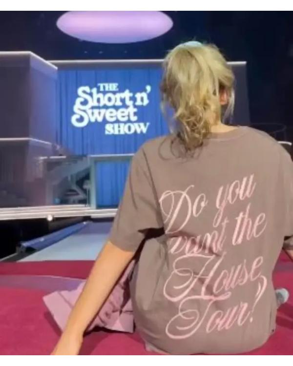 Sabrina Carpenter Short N Sweet Tour House Tour T-Shirt
