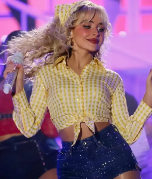 Sabrina Carpenter Austin City Limits Yellow Shirt