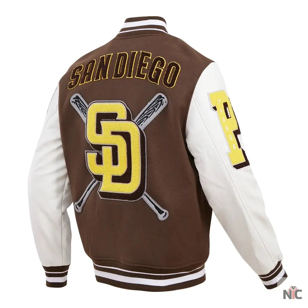 San Diego Padres Mashup Varsity Jacket Clanton Jacket