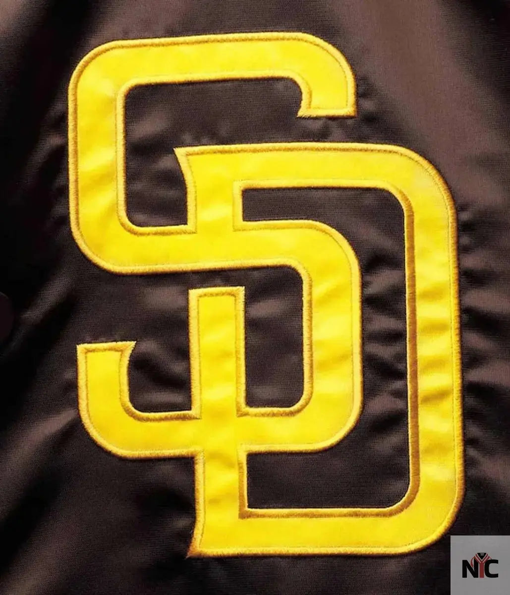 San Diego Padres Raglan Reliever Varsity Jacket Clanton Jacket