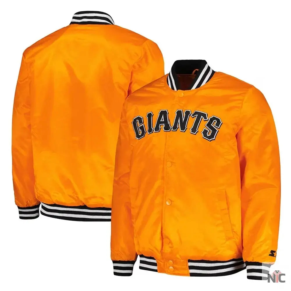 San Francisco Giants Cross Bronx Fashion Jacket Clanton Jacket