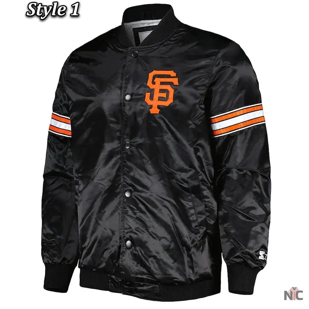 San Francisco Giants Pick & Roll Jacket Clanton Jacket