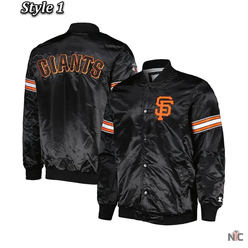 San Francisco Giants Pick & Roll Jacket Clanton Jacket