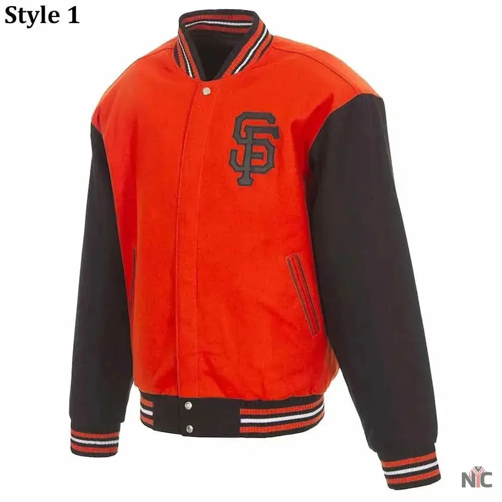 San Francisco Giants Varsity Wool Jacket Clanton Jacket