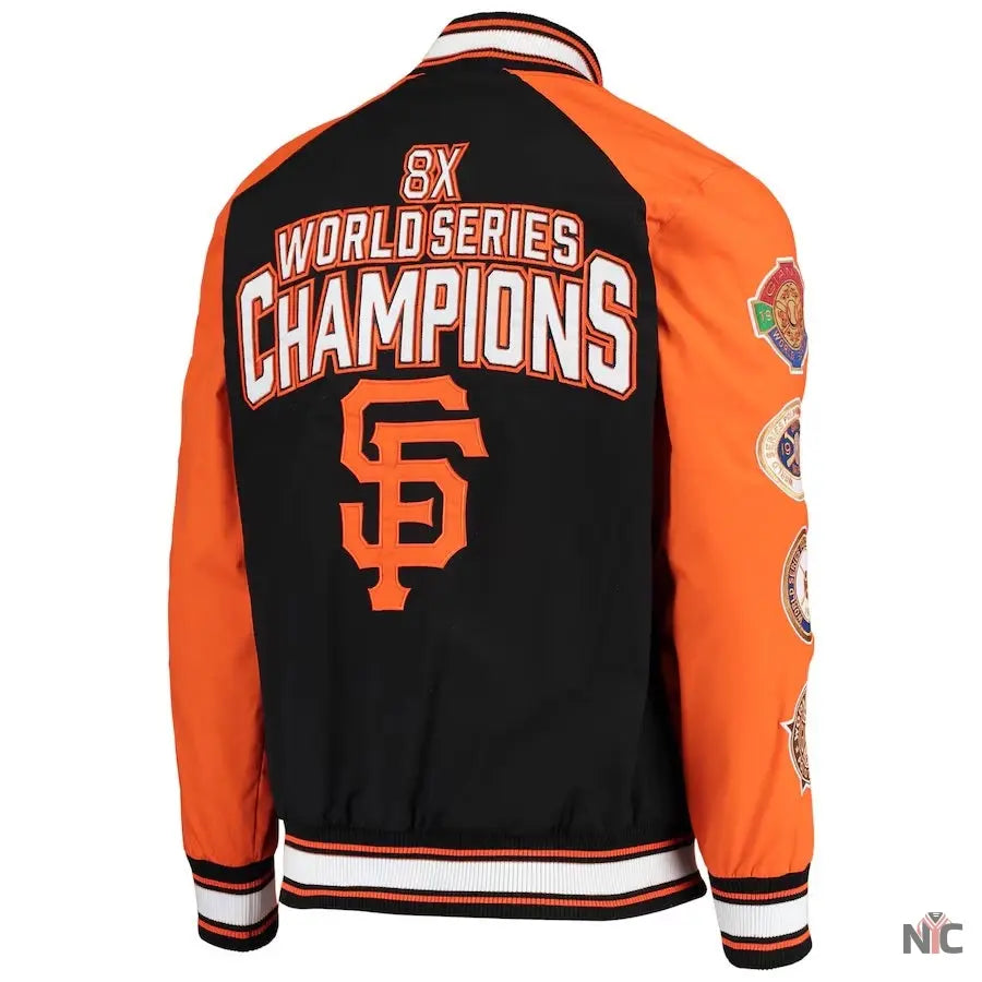 San Francisco Giants World Series Champions Jacket Clanton Jacket