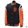 San Francisco Title Holder Varsity Satin Jacket Clanton Jacket
