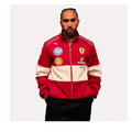 Scuderia Ferrari F1 2025 Team Racing Jacket Clanton Jacket