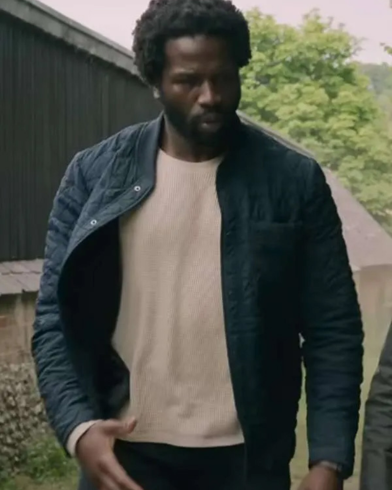 Sean Donovan Slow Horses Black Jacket Clanton Jacket