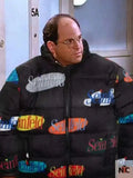 Seinfeld Multi Logo Puffer Jacket Clanton Jacket