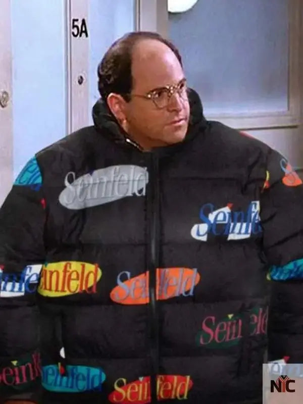 Seinfeld Multi Logo Puffer Jacket Clanton Jacket