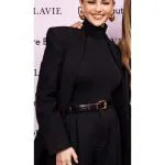 Selena Gomez Galentines Party 2025 Black Suit