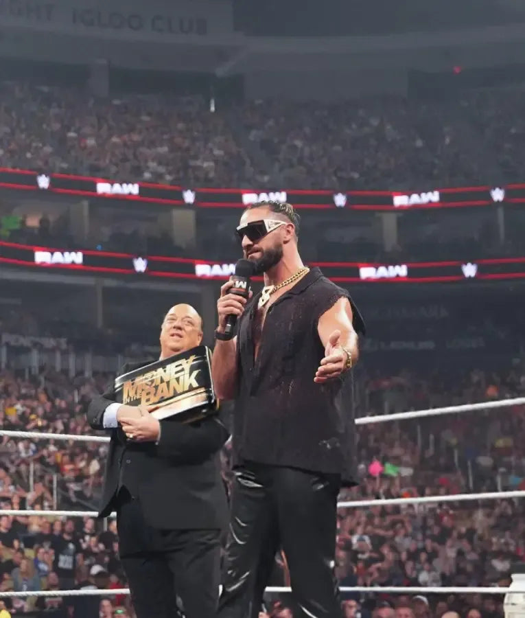 Seth Rollins Monday Night RAW Black Shirt