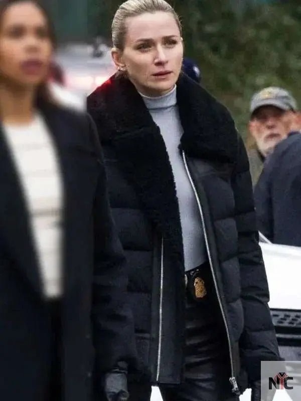 Shantel VanSanten FBI Most Wanted S06 Black Jacket Clanton Jacket
