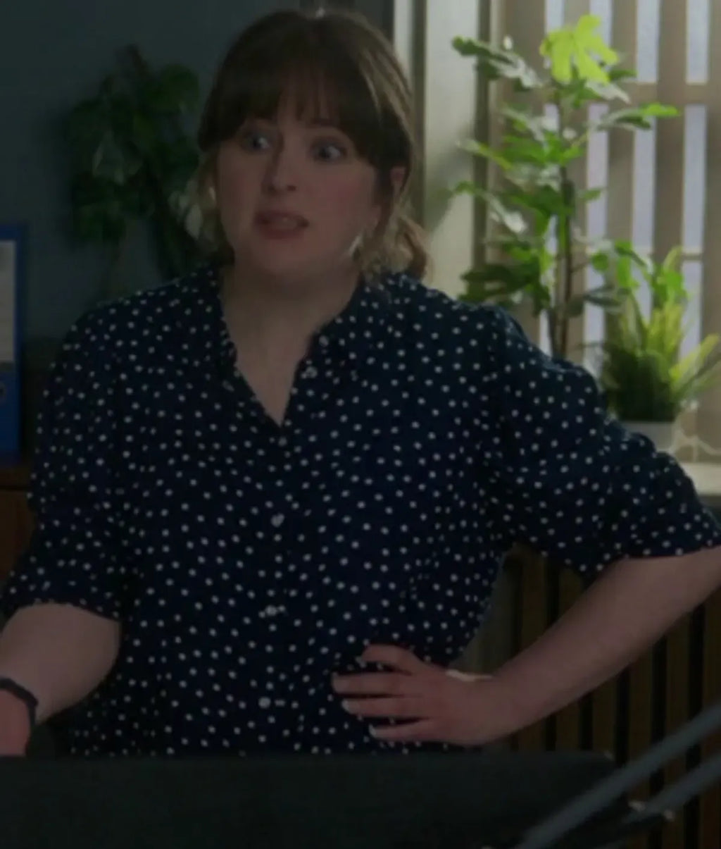 Shetland S10 Alison McIntosh Dot Blouse
