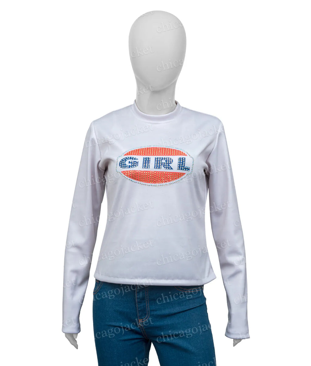 Shrinking Jessica Williams White 90s Girl T-Shirt