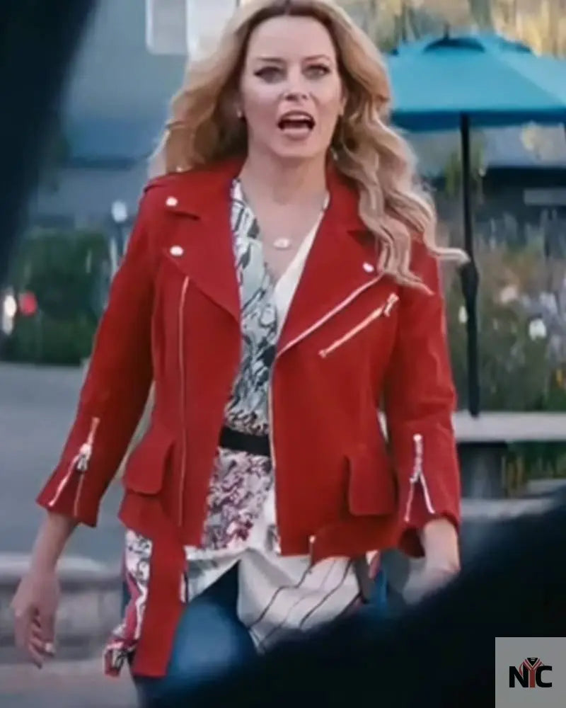 Skincare 2024 Elizabeth Banks Red Jacket Clanton Jacket