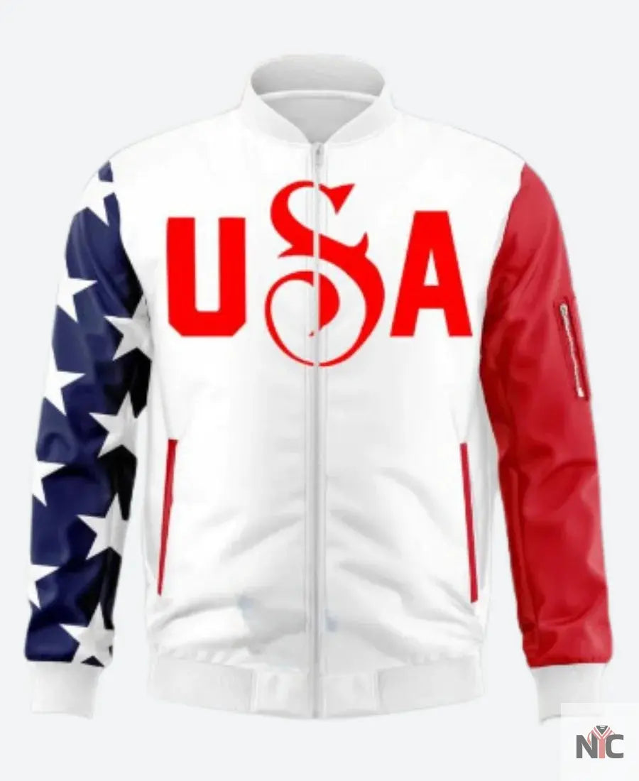 Snoop Dogg U.s Olympic 2024 Bomber Jacket Clanton Jacket